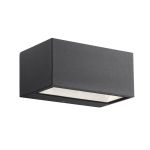 Nordlux Nene Wandlamp Metaal Zwart 10.5W 700lm - 830 Warm Wit