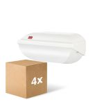 Voordeelpak 4x Philips LED Beveiliging Coreline BWC110 Wit 9W 900lm - 830 Warm Wit | 242x110mm - IP54 - Lichtsensor