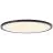Brilliant Tuco Plafondlamp Kunststof Zwart Wit 32W 3900lm - 830-865 CCT | 500mm - Afstandsbediening Dimbaar