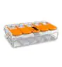 Wago 221-415 Verbindingsklem Compact | 5 Kabel Aansluiting - Montageklem