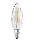 Ledvance Classic LED E14 Kaars Filament Helder 3.4W 470lm - 940 Cool white | Beste Kleurweergave - Dimbaar - Vervangt 40W